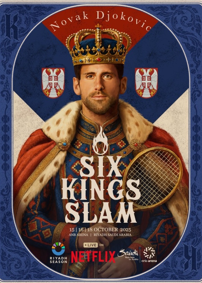 بطولة Six Kings Slam للتنس ضمن موسم الرياض تُبث عالميًا حصريًا عبر نتفلكس