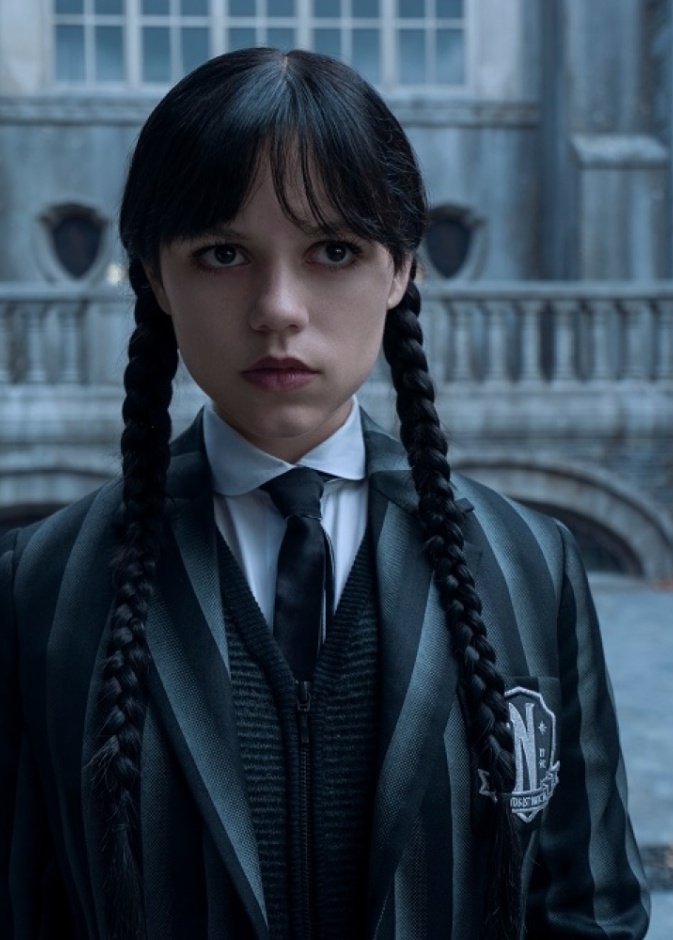 Jenna Ortega بطلة مسلسل Wednesday