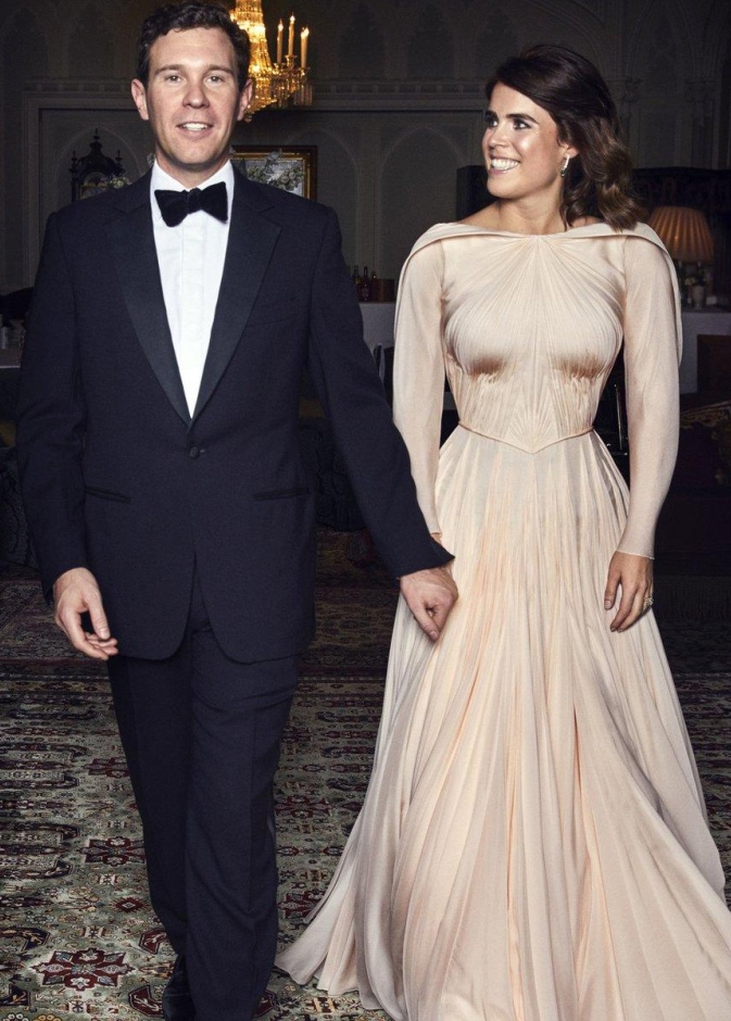 الأميرة يوجين Princess Eugenie وجاك بروكسبانك Jack Brooksbank- 4 سنوات