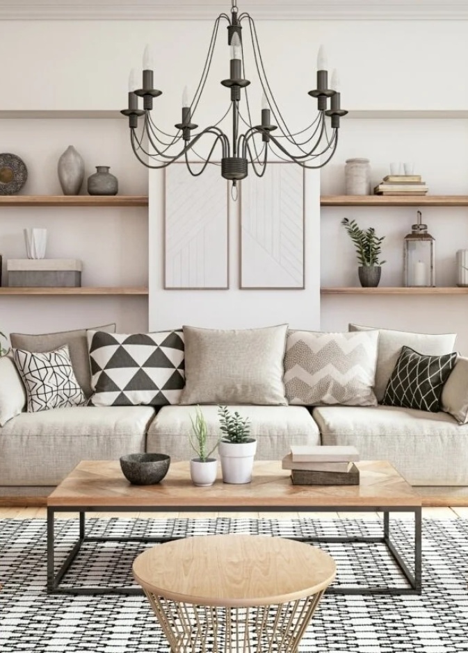 الديكور الإسكندنافي: مساحات مضيئة ووظيفية بألوان هادئة