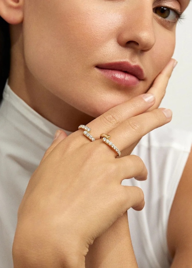 خاتم ألماس من Melissakay