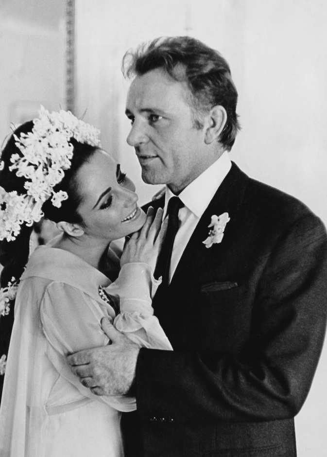 ريتشارد بيرتون Richard Burton وإليزابيث تايلور