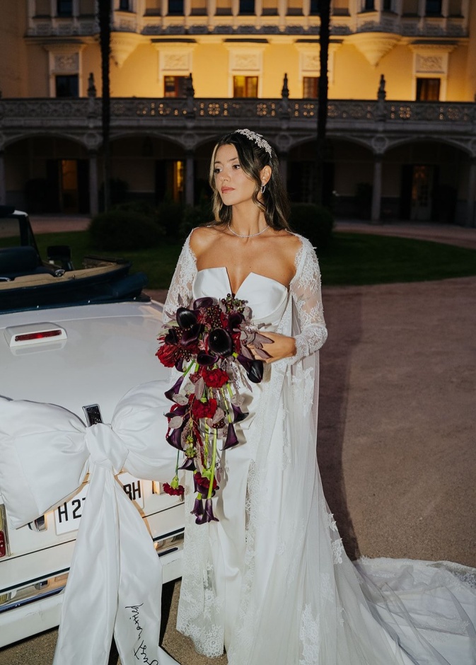 نورهان إبنة وليد توفيق تتألق بزفاف ملكي بطابع إسباني: إطلالة تحاكي أناقة القصور