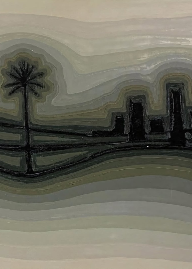 لوحة للفنان محمد السليم