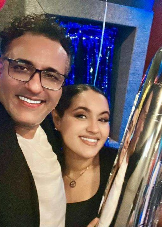 رحيم كتب ولحن أغنية ابنته في شبابه