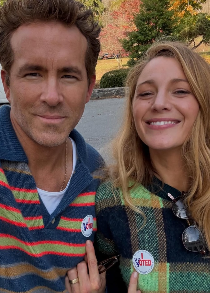 بليك ليفلي وريان رينولدز