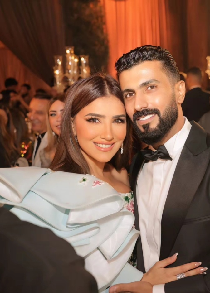 مي عمر ومحمد سامي