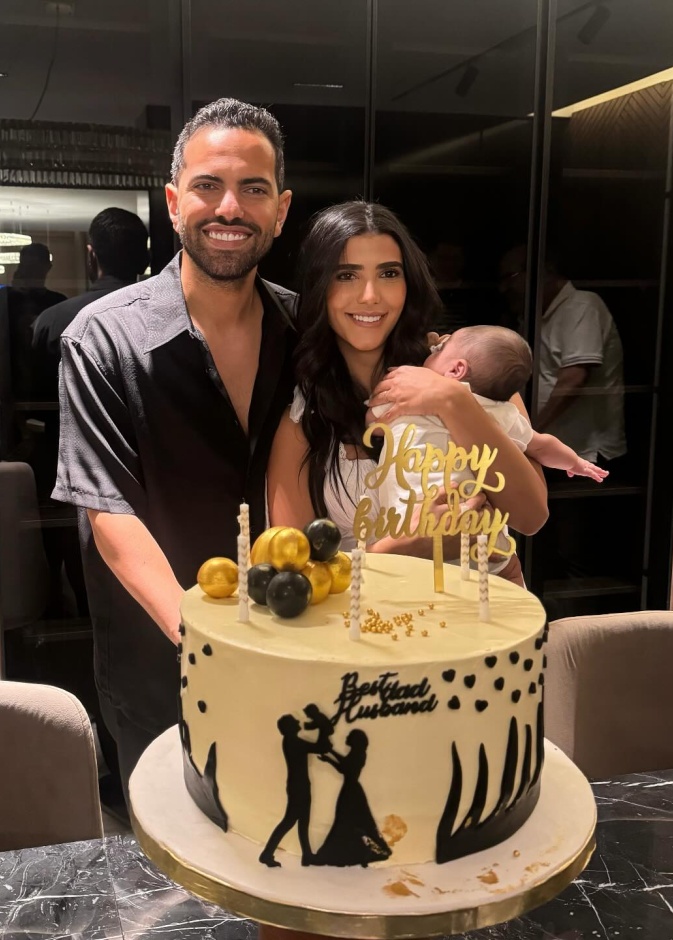 ريم سامي وابنها