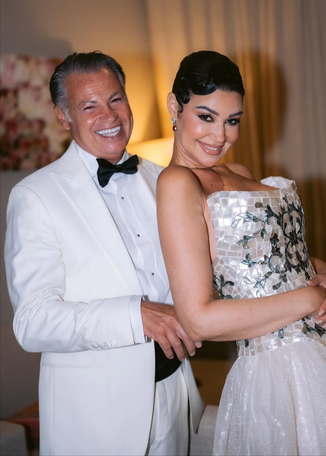 أروى جودة وزوجها