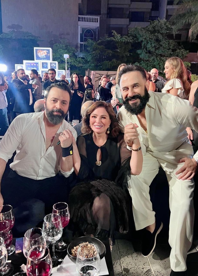 إلهام شاهين وقصي خولي وتيم حسن