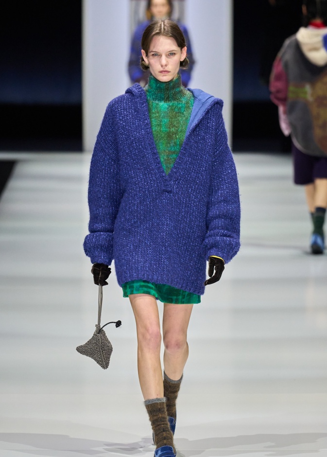 تنسيق البنفسجي مع الأخضر من AnteprIMA