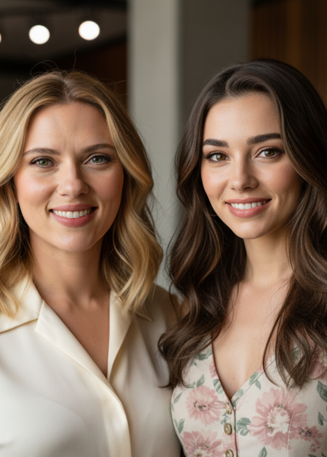 سكارليت جوهانسون وتيلي نوروود