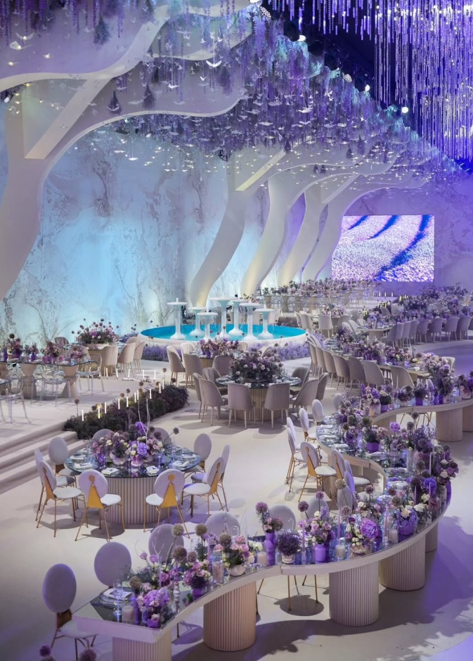 حفل زفاف ساحر تنظيم  فادي فتوح