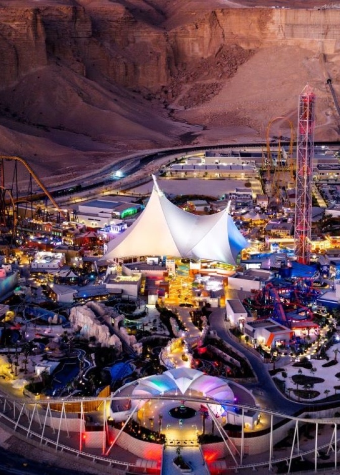 مدينة القدية تُعلن عن افتتاح أولى اصولها Six Flags Qiddiya City