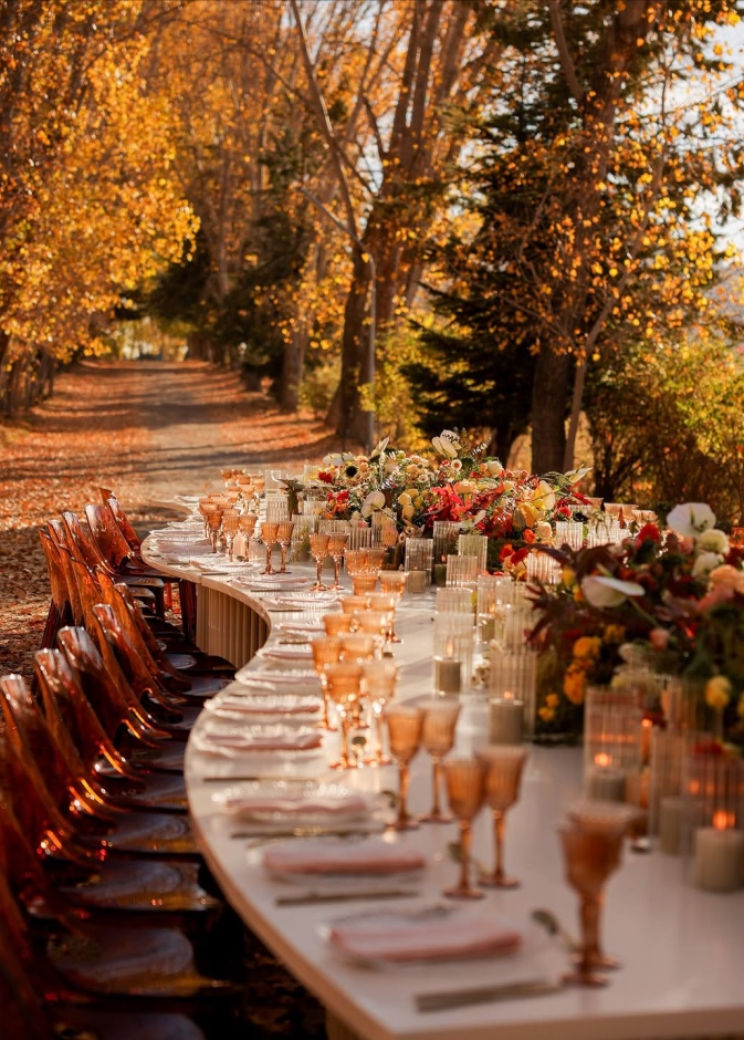 حفل زفاف في أحضان الطبيعة تنظيم باميلا سكاف