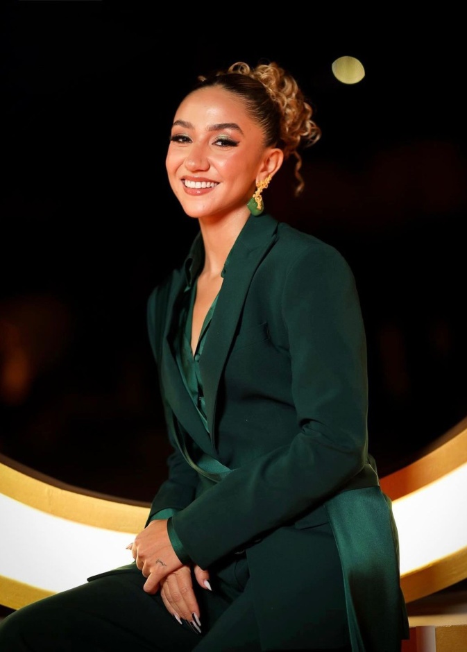 المخرجة زينة أشرف عبد الباقي