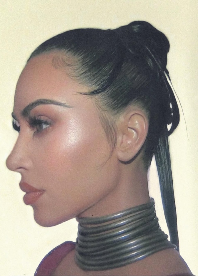 صورة لكيم كارديشيان من حسابها على إنستاغرام