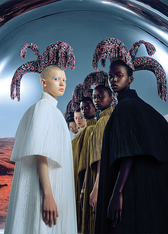 من ذاكرة الأجداد إلى لغة الخوارزميات.. جلسة تصوير خاصة بالذكاء الاصطناعي بالتعاون مع الفنانة سمر يونس