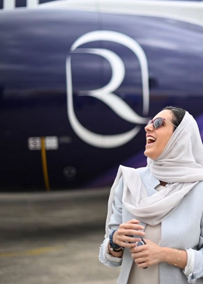 بداية جديدة تلامس السحاب.. "جميلة" تدشن أولى رحلات طيران الرياض الدولية