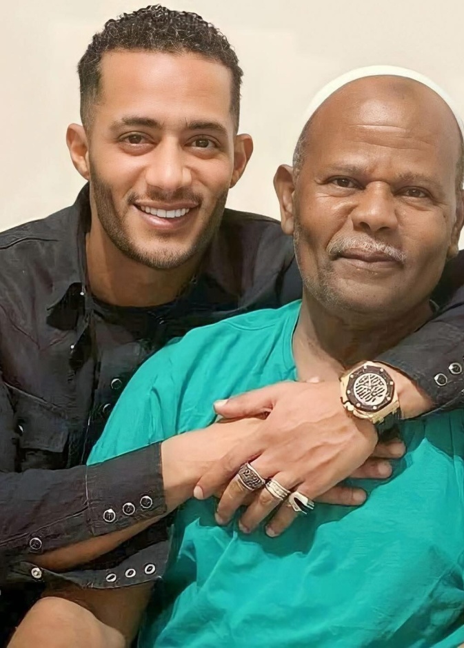 محمد رمضان ووالده