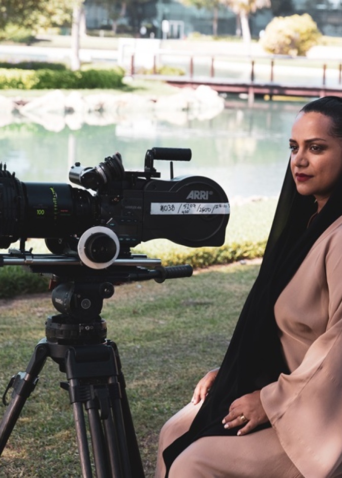 المخرجة الإماراتية نايلة الخاجة