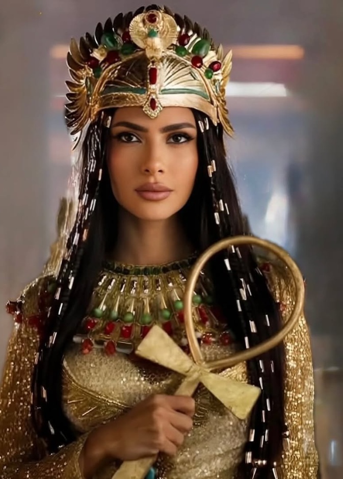 هدى المفتي في حفل افتتاح المتحف المصري الكبير