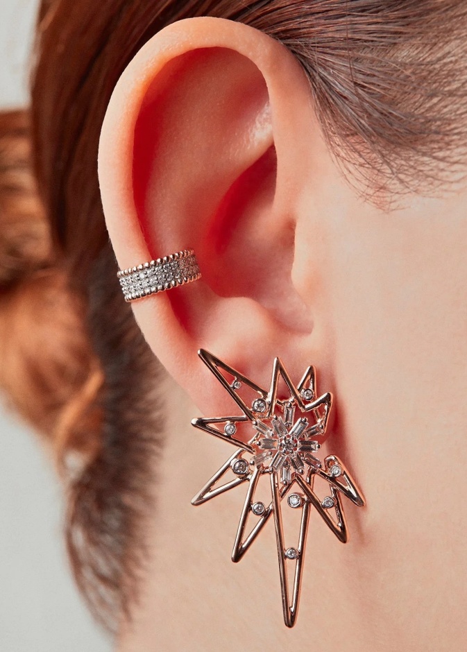 أقراط Duo Tiara Cuff من Kismet by Milka