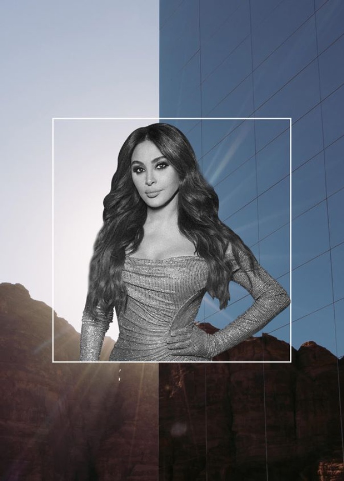 الفنانة أليسا تُحيي حفلاً مباشرًا على مسرح مرايا في العُلا