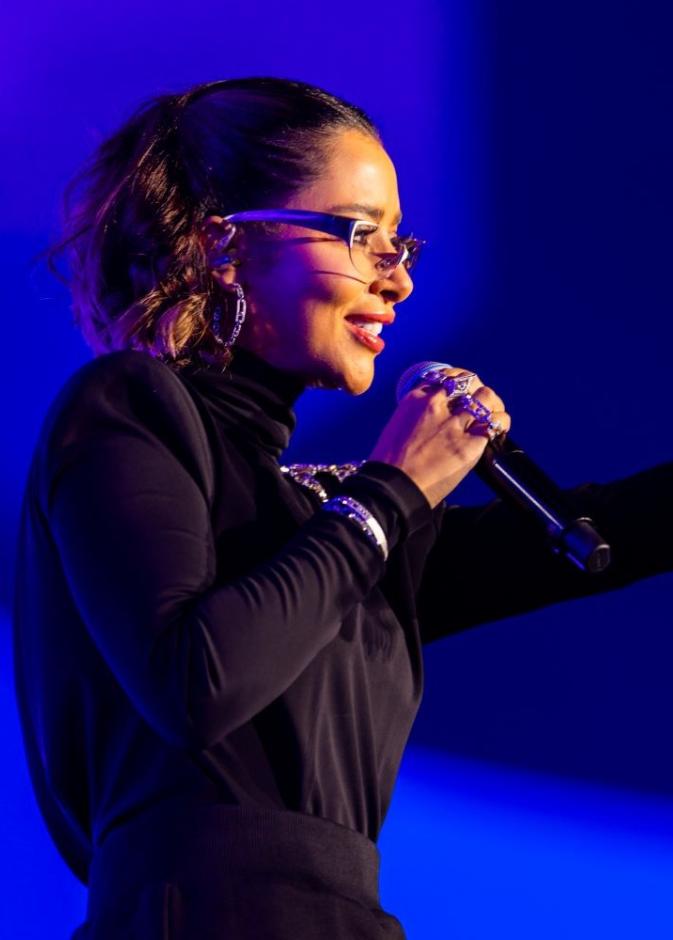 الفنانة بلقيس في المهرجان 