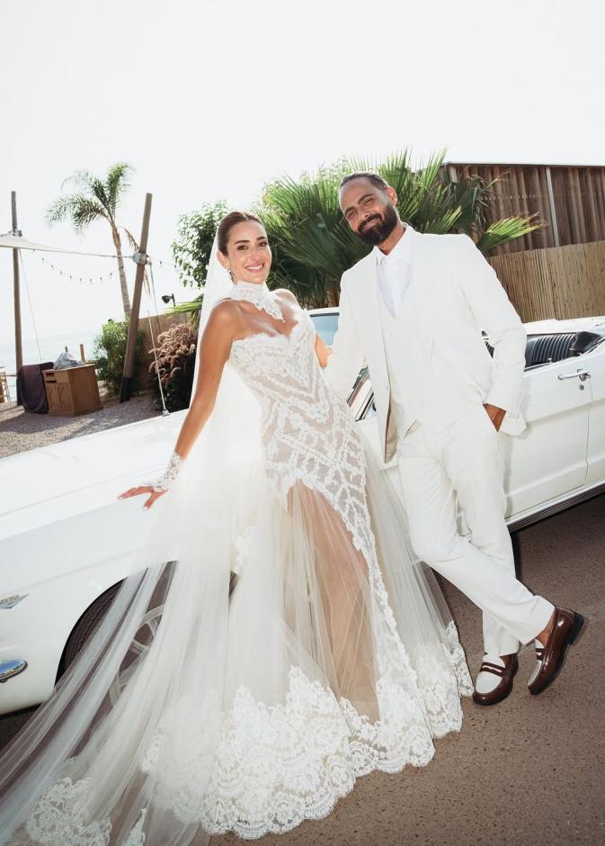 من حفل زفاف امينة خليل