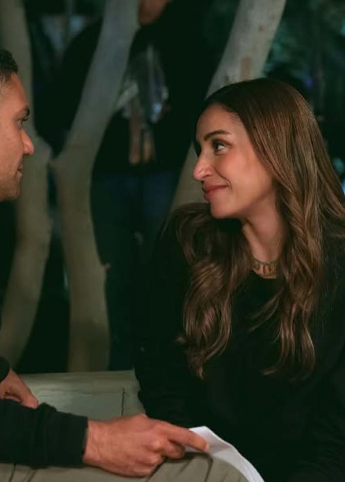 دينا الشربيني وآسر ياسين في مسلسل "إتنين غيرنا"