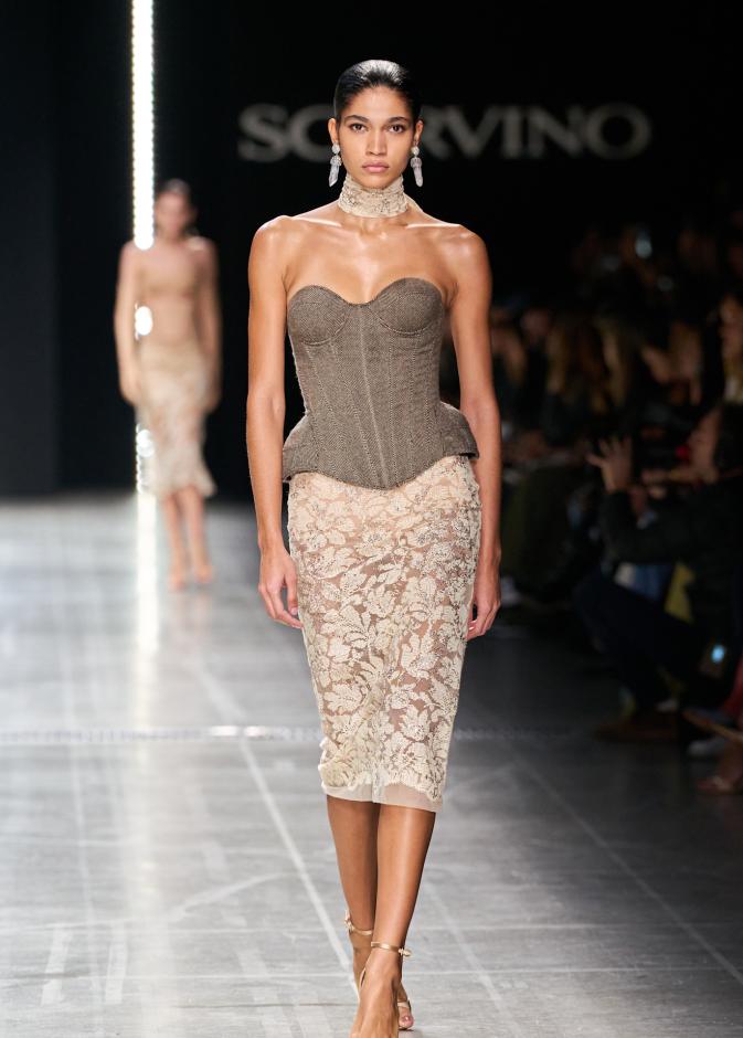 موضة التنورة المتنوعة تبرز في سهرات رأس السنة