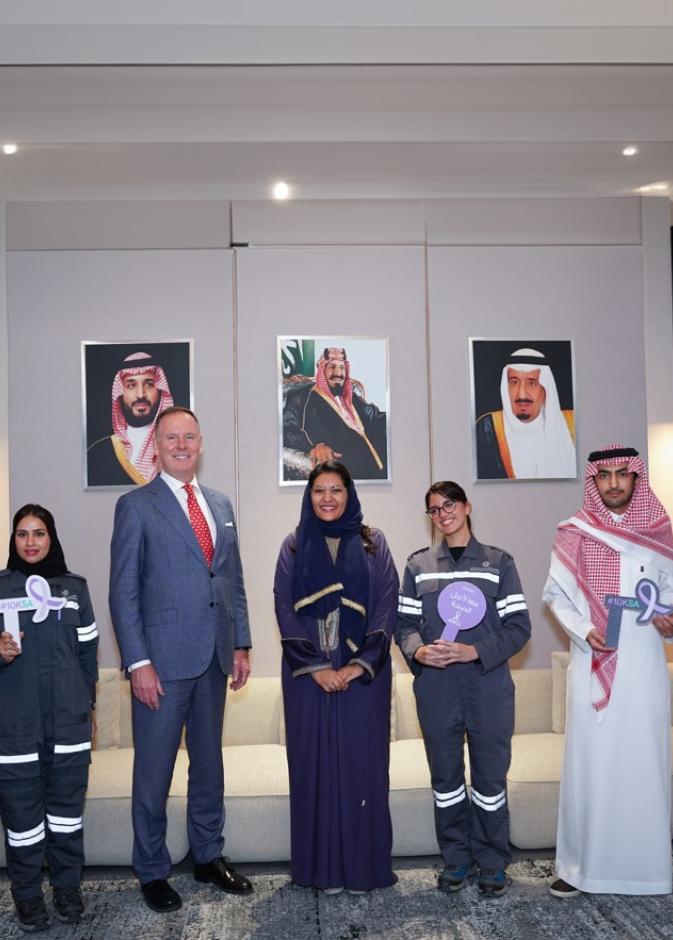 الأميرة ريما بنت بندر تزور طيران الرياض دعمًا لمبادرة 10KSA2025