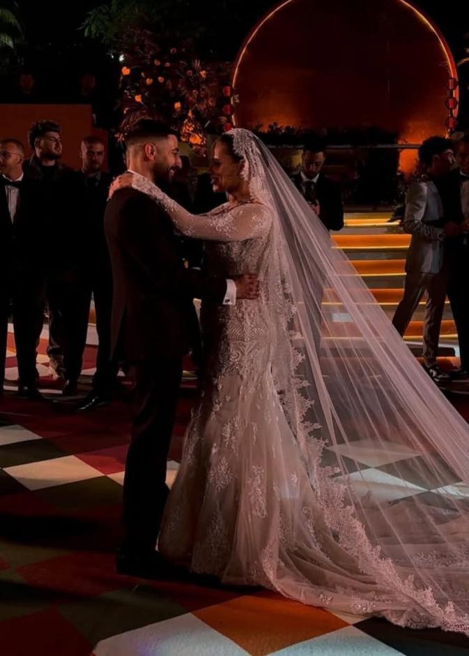 من حفل زفاف آدم نجل حنان ترك