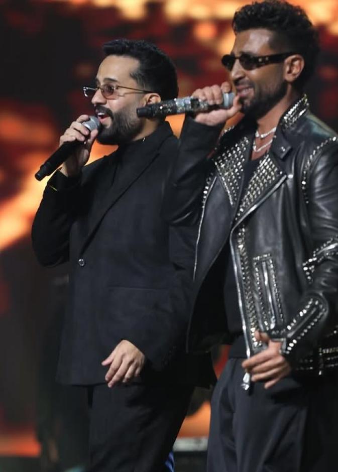 أحمد سعد يساند مهند الباشا في موسم الرياض