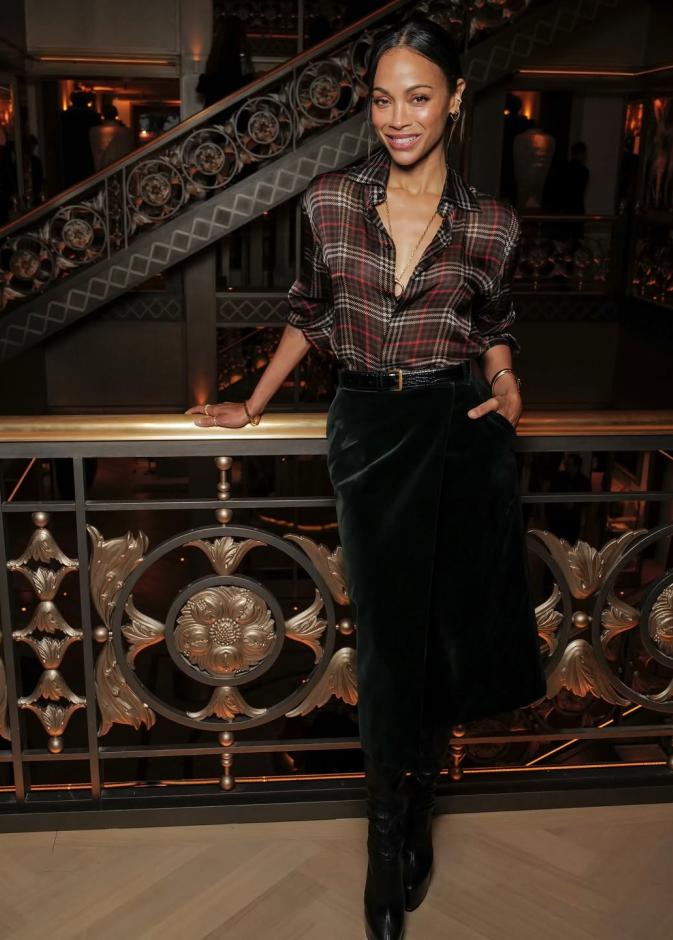 بطلة فيلم Avatar Fire And Ash زوي سالدانا