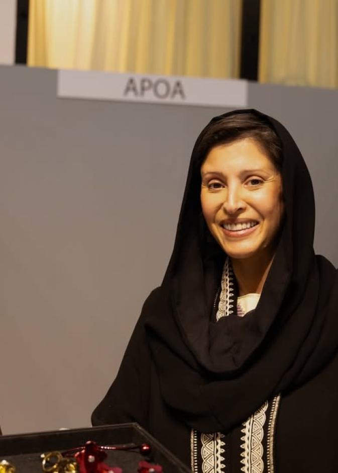 افتتاح معرض Blue برعاية جمعية الأزياء وبحضور الأميرة نورة الفيصل