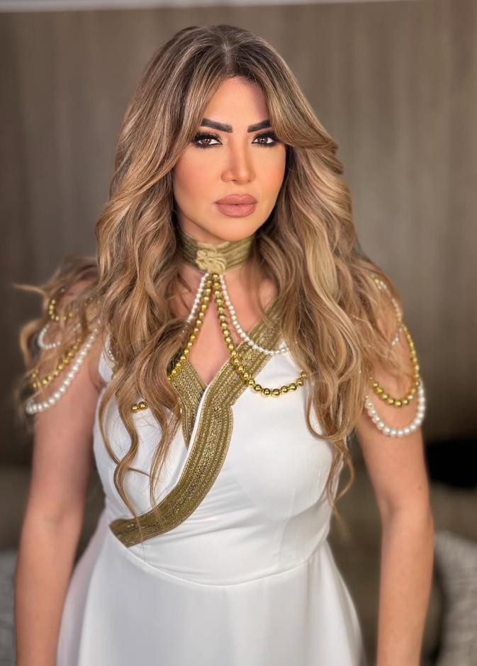 تمر الفنانة لقاء سويدان بإصابة العصب السابع