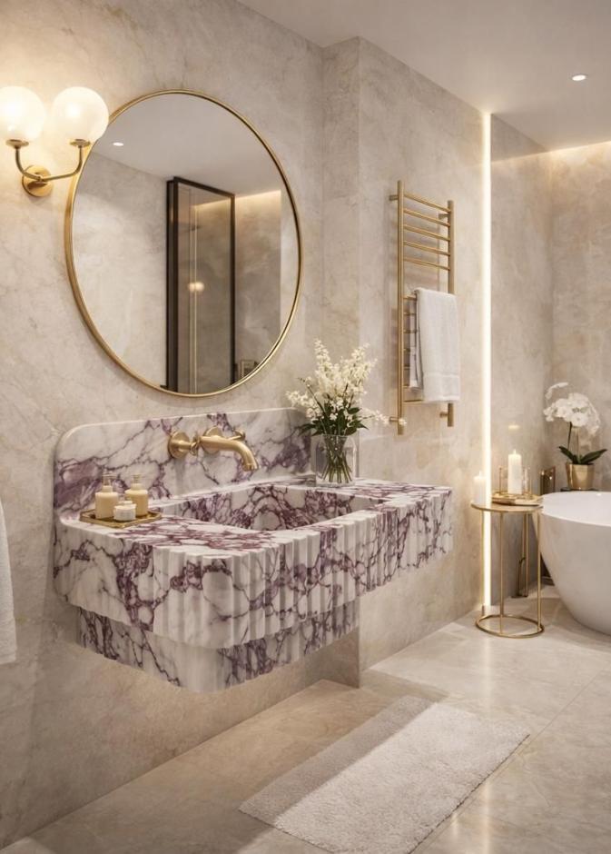 حوض بياني من الرخام