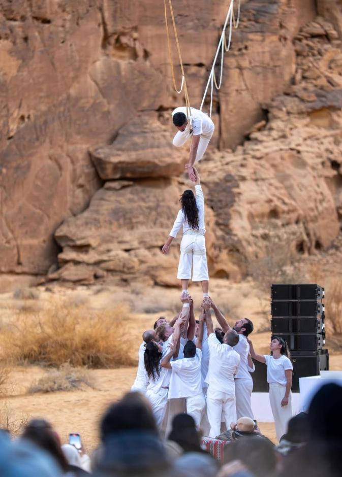 فيلا الحجر… حضور فني إستثنائي يضيء مهرجان فنون العُلا 2026