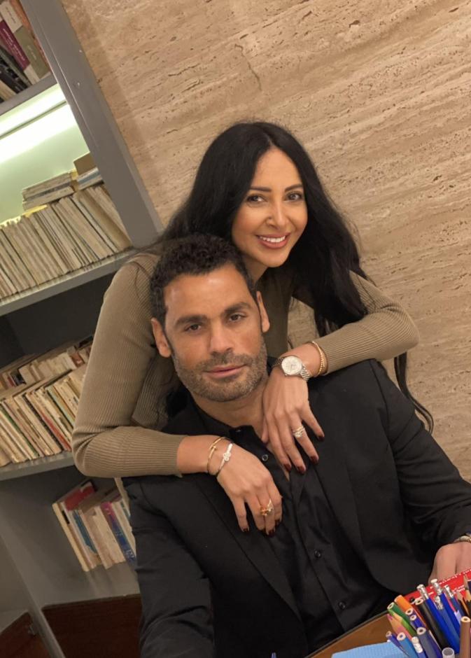 ايمان الزيدي ومحمد عبد المنصف 