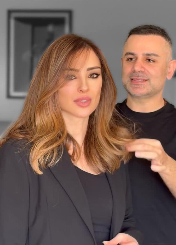 وفاء الكيلاني تتحضر لحفل Joy Awards بنيو لوك شعر مفاجئ