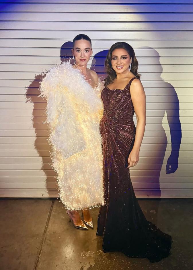 أنغام وكاتي بيري