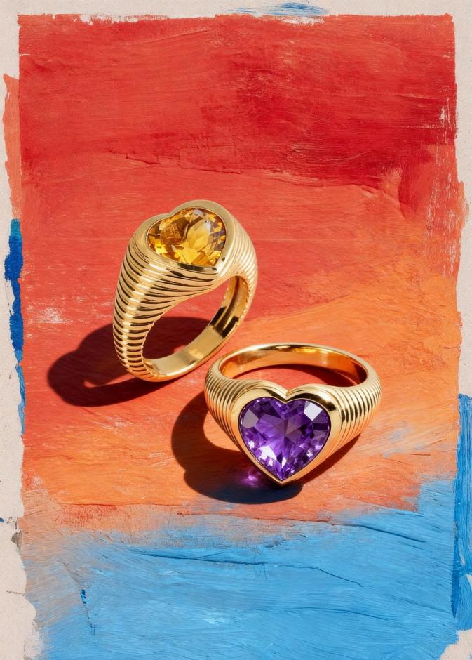 خواتم ستون للمجوهرات الفاخرة في العام الجديد