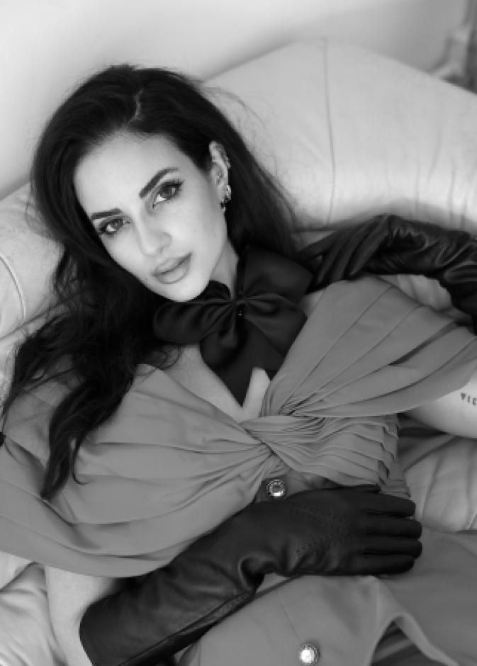 المؤثرة في مجال الموضة عفاف صيام