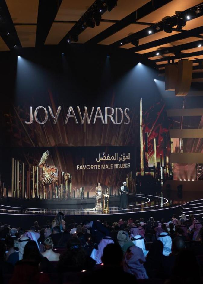 بحضور تركي آل الشيخ وضمن موسم الرياض.. JOY AWARDS بنسخته السادسة يجمع ويكرّم نخبة نجوم العالم