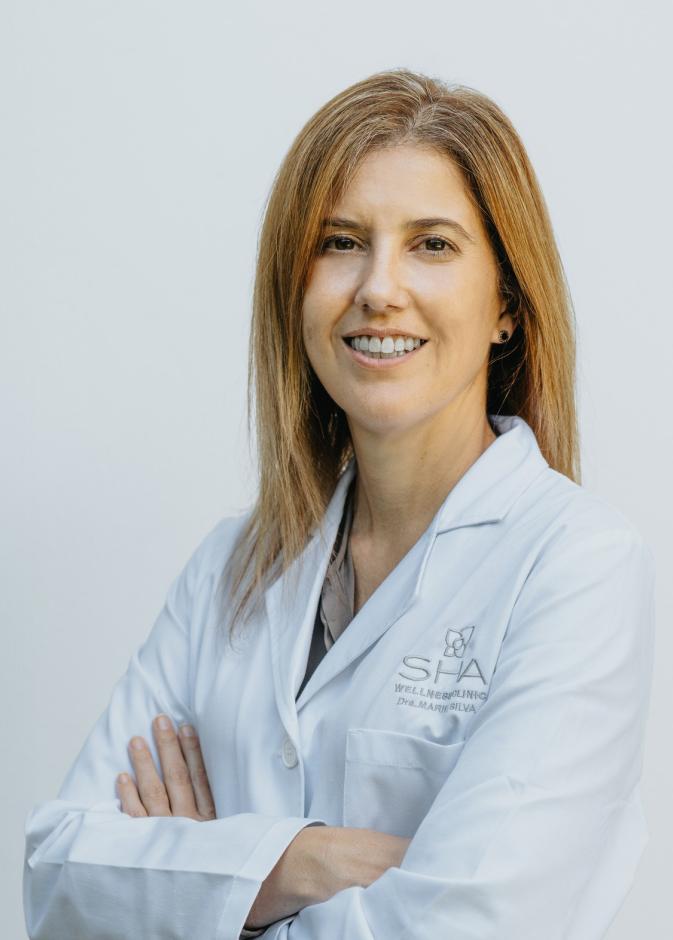 الدكتورة Mariel Silva، مديرة الخدمات الطبية واختصاصية الشيخوخة الصحية في SHA Spain