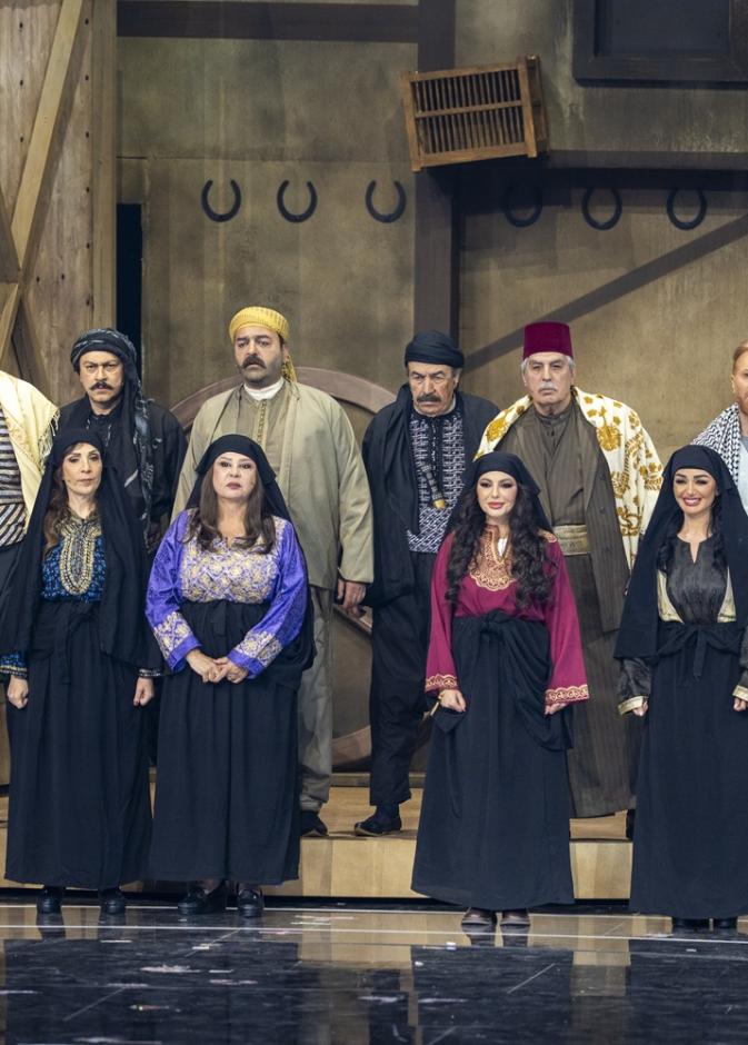 نجوم مسلسل "باب الحارة"