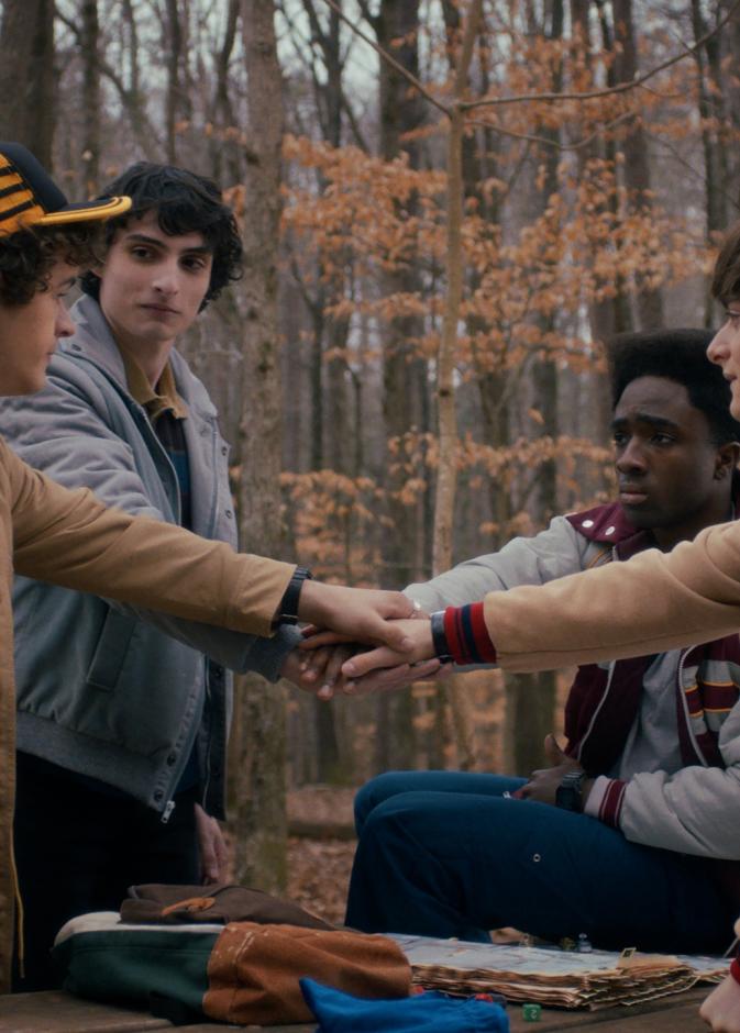 أبطال Stranger Things 