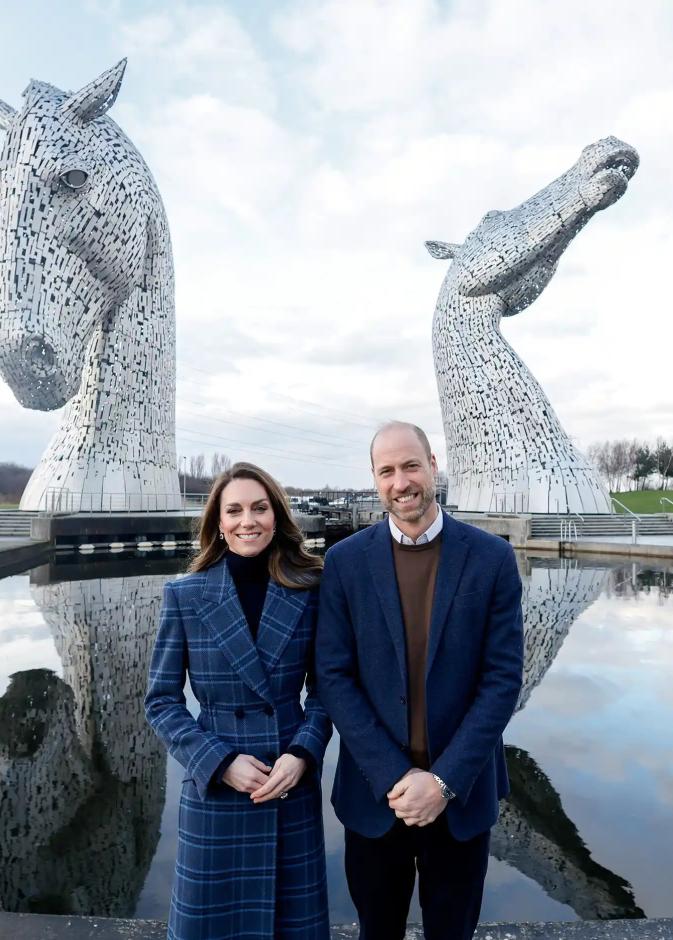 ويليام وكيت في قلب اسكتلندا